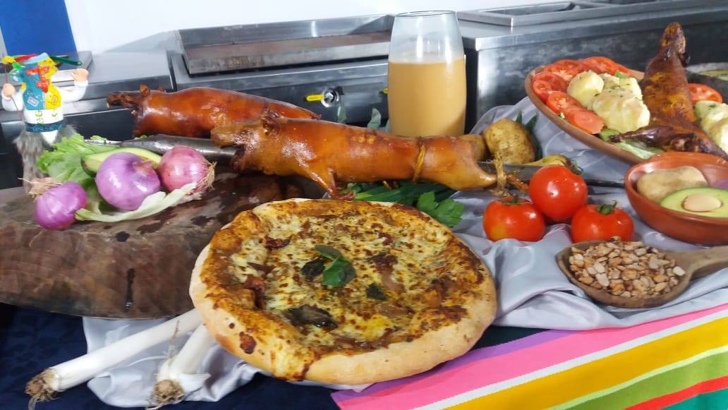 PIZZA DE CUY, NOVEDAD QUE ATRAE A COMENSALES EN SANTO DOMINGO