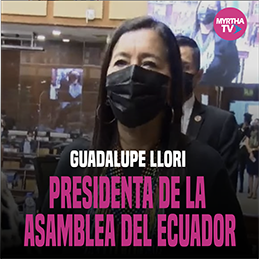 GUADALUPE LLORI PRESIDENTA DE LA  ASAMBLEA DEL ECUADOR