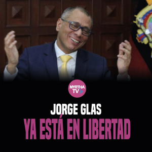 JORGE GLAS YA ESTÁ EN LIBERTAD