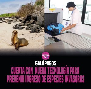 Lee más sobre el artículo GALÁPAGOS. CUENTA CON NUEVA TECNOLOGIA PARA PREVENIR INGRESO DE ESPECIES INVASORAS
