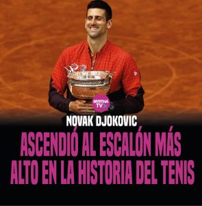 Lee más sobre el artículo Novak Djokovic ascendió al escalón más alto en la historia del tenis
