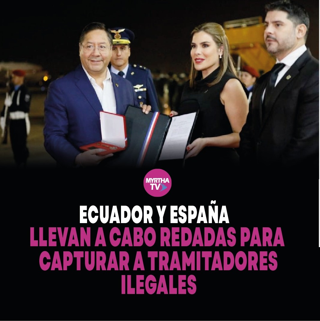 Lee más sobre el artículo ECUADOR Y ESPAÑA  LLEVAN A CABO REDADAS PARA  CAPTURAR A TRAMITADORES  ILEGALES