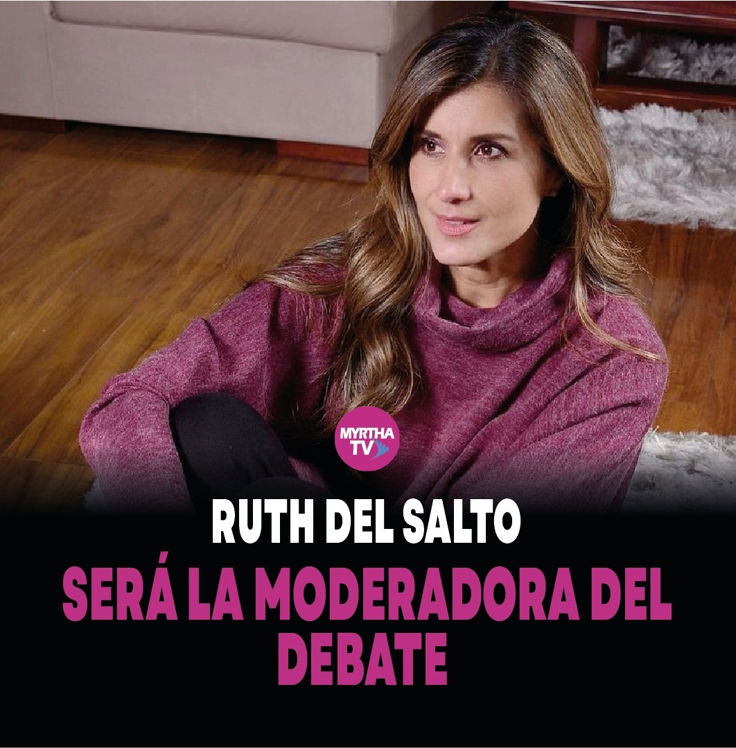 Lee más sobre el artículo Ruth del Salto como moderadora del debate presidencial de la segunda vuelta electoral