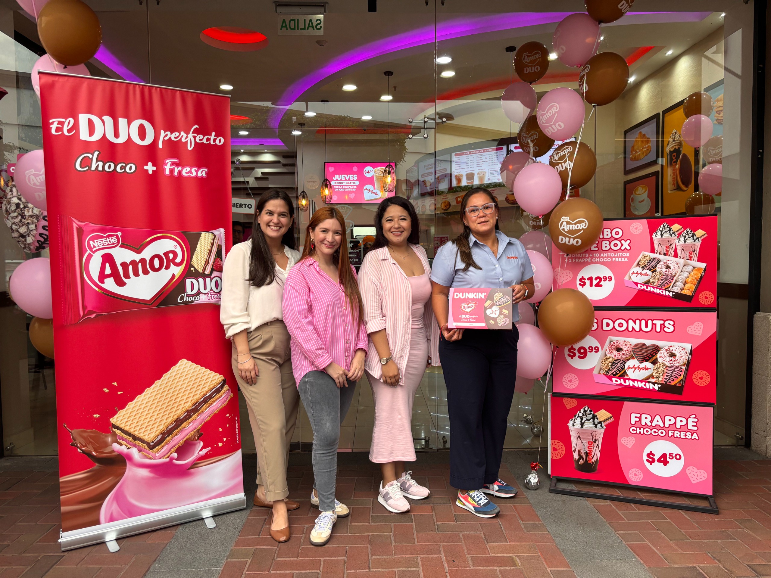 Lee más sobre el artículo El Dúo Perfecto celebra San Valentín con una alianza de sabor e innovación entre Galletas Amor® y Dunkin’ Donuts