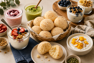 Cinco formas de disfrutar el pan de yuca con yogurt este 22 de agosto